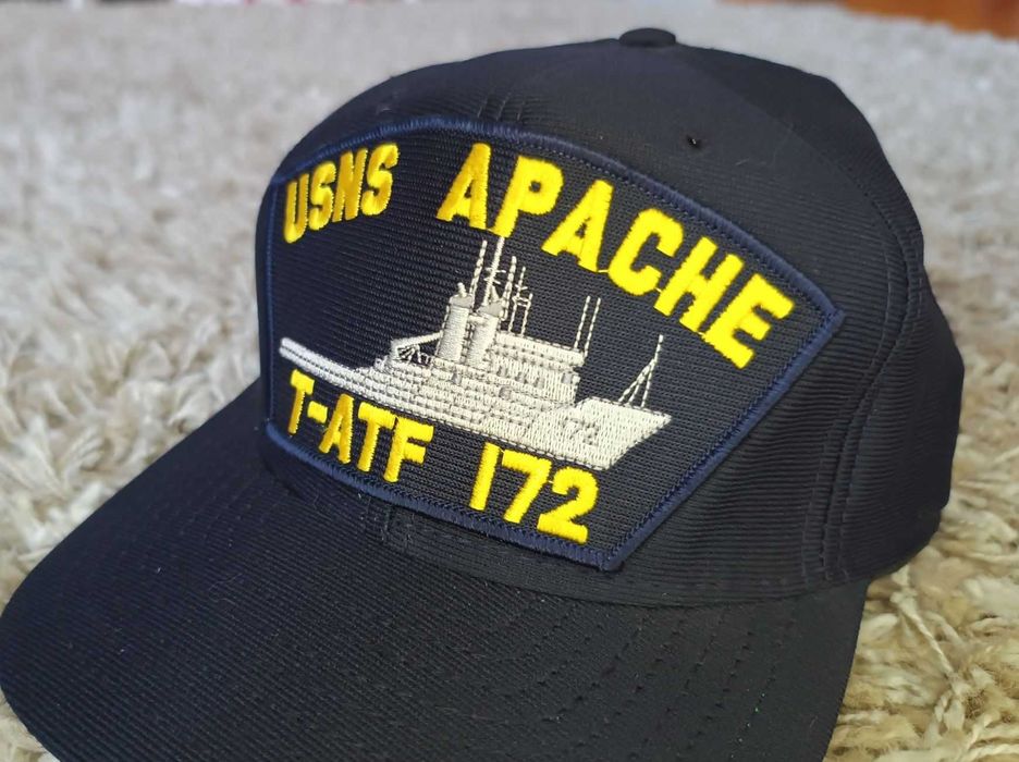 Військова кепка ВМС США - USNS Apache