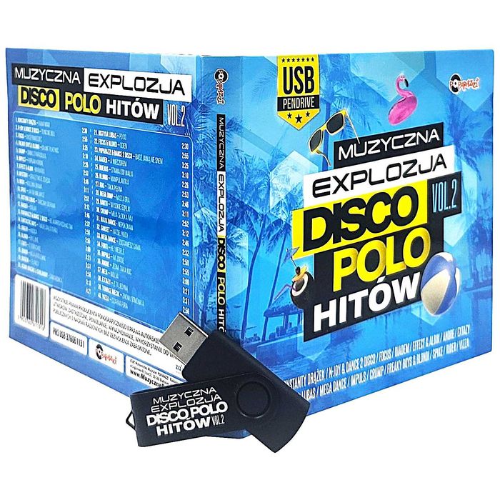 Składanka - Muzyczna Explozja Disco Polo Vol. 2 (USB - PENDRIVE) MP3