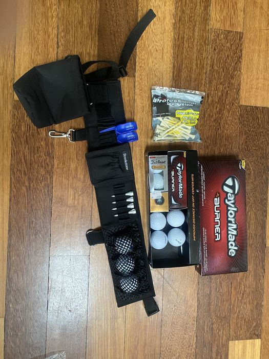 Zestaw gadżetow do golfa