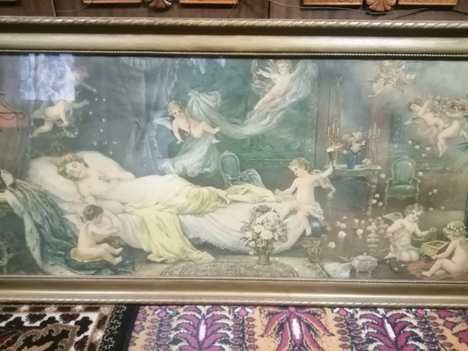 Картина большая  в раме