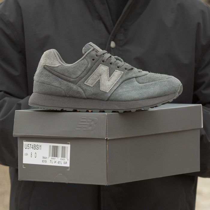 !!WOW!! New Balance 574  x  Stone Island Ghost Pack Dark Grey 38-45
