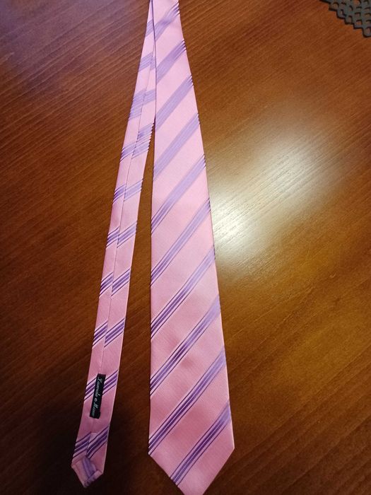 elegancki, stylowy krawat męski Lucio Lamberli, nowy