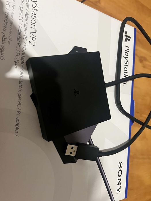 PSVR2 prawie nowy+Adapter PC+dodatki