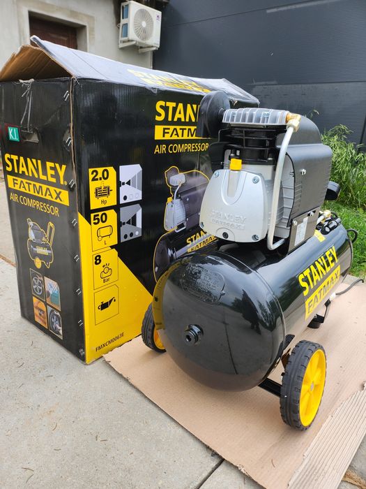 Kompresor sprążarka 50 l Stanley fatmax 1500 W