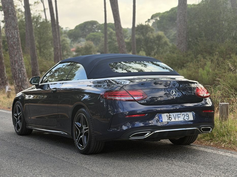 Mercedes C 220 Cabrio 2018  Pack AMG CX 9 Velocidades