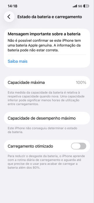 Iphone 12 Pro 128 gb com bateria nova