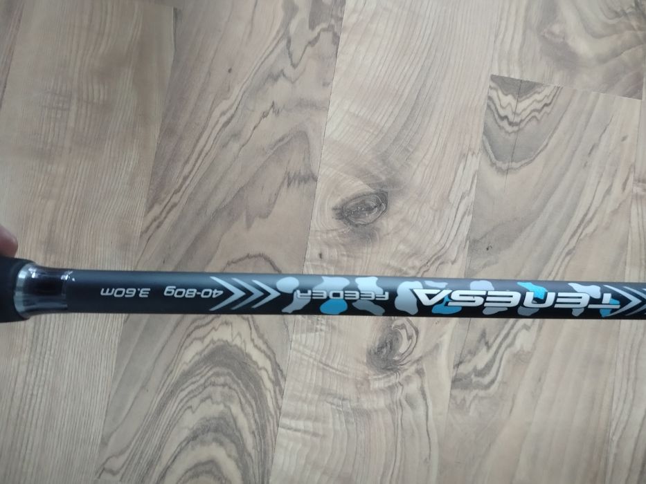 Wędka Jaxon tenesa podbierak  karpiowy nieużywany