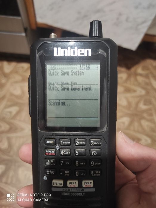 Радіосканер Uniden UBCD  3600 XLT