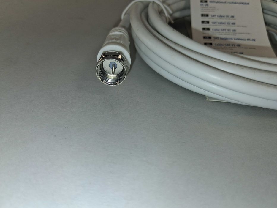 N173 Hama Kabel Antenowy SAT 3m Classic 85dB Wtyk F Satelitarny