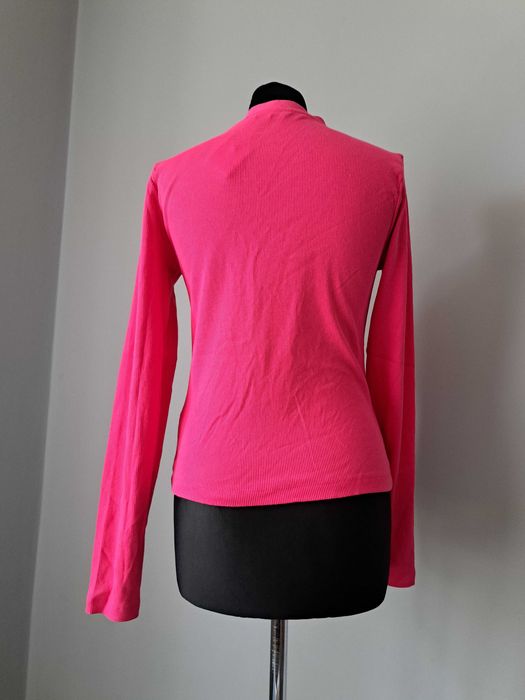 Cubus Nowy różowy sweter kardigan M/38 prążek