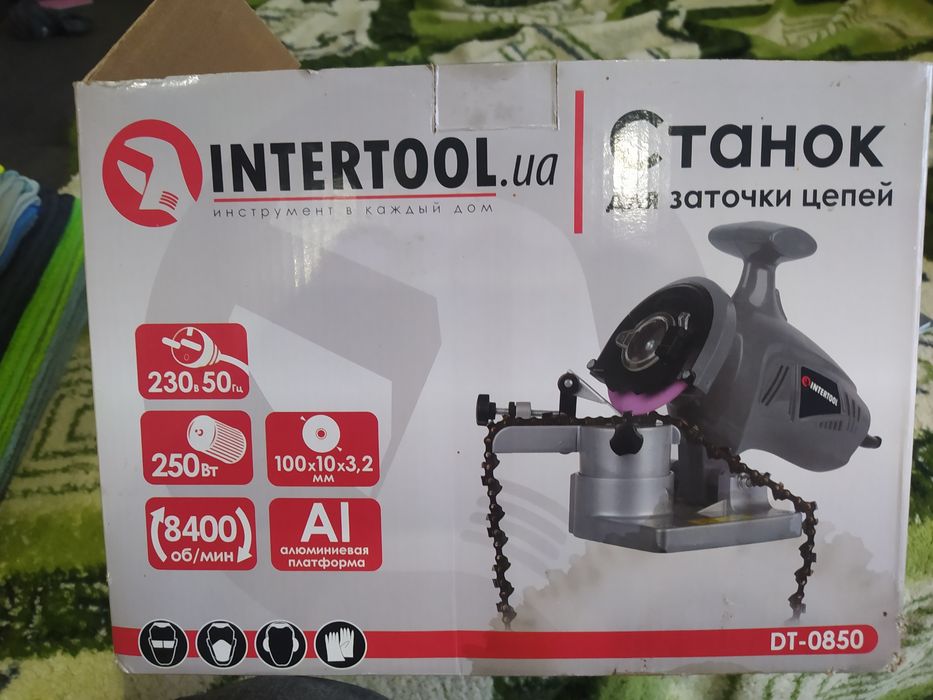 станок для заточування ланцюгів