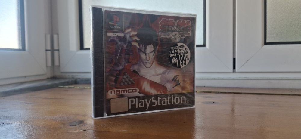 [PS1] (Selado) - TEKKEN 3 (versão Black Label)