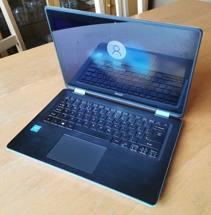 Laptop Acer Spin 1 SP113 13,3"- RAM 4GB - 64GB - niebieski - dotykowy