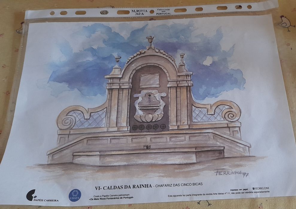 ''Os mais ricos Fontanários de Portugal'' ponto cruz - ÚLTIMOS DIAS