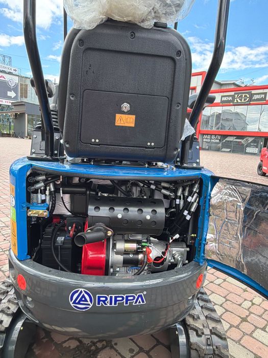Екскаватор гусеничний на 1 тону Rippa R10  eco Мініекскаватор новий на гарантії Тернопіль