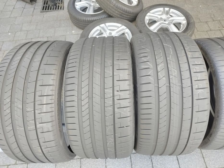 285/30ZR22 101Y Pirelli P ZERO 3szt. 90% bieżnika homologacja AO Mata wygłuszająca