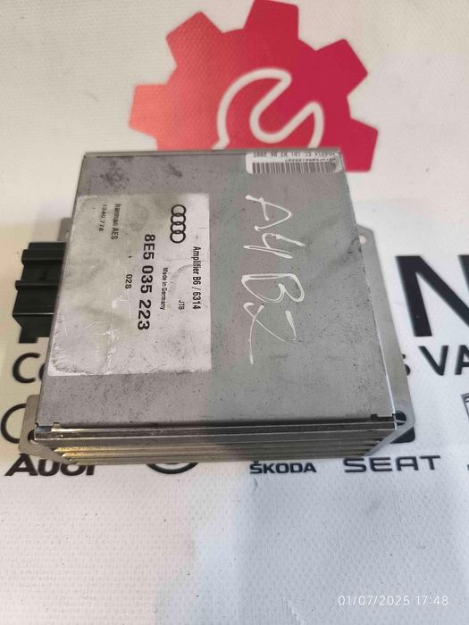 Amplificador de Colunas AUDI A4 B7 2.0 TFSI (147 kW / 200 cv) [11.2004 - 06.2008] 8E5035223 (OEM) | 1340778 (OEM) | B66314 (OEM)