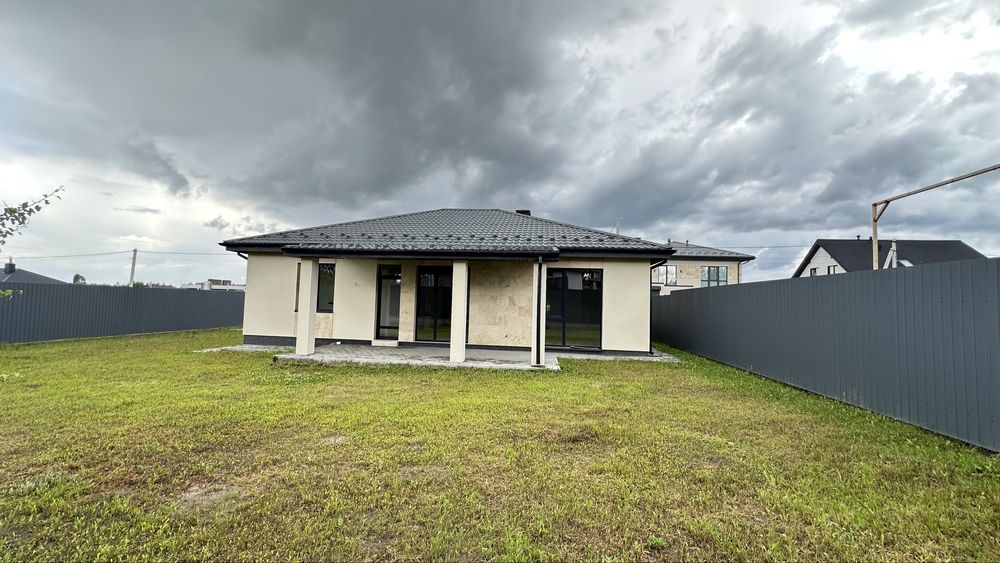 • власник | продам БЕЗ КОМІСІЇ | Сучасний будинок 112 м² у Бучі на 6 сотках, якісне будівництво, тепла підлога, 16 кВт, під чистове оздоблення | БУЧА