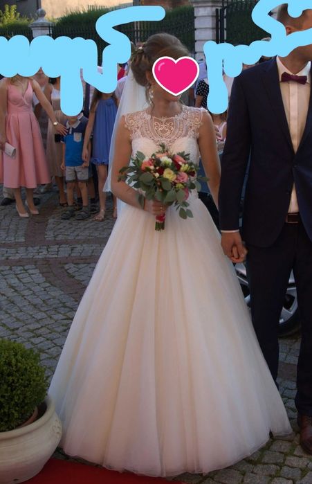 Suknia ślubna Justin Alexander r.36 salon White stan idealny