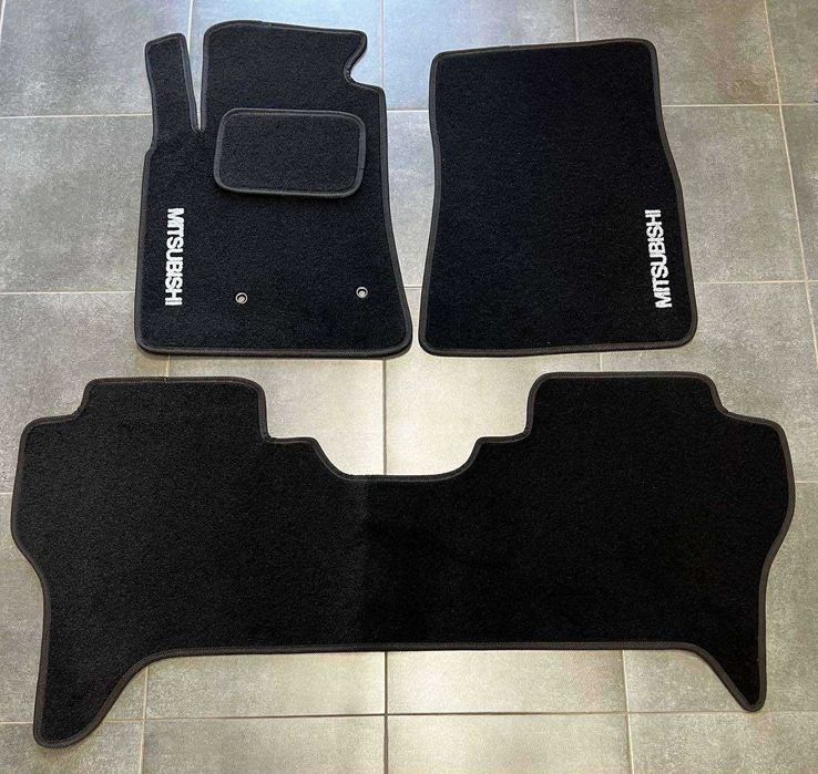 Ворсові авто коврики для Міцубіші\ Mitsubishi PajeroWagon\ Sport\L-200