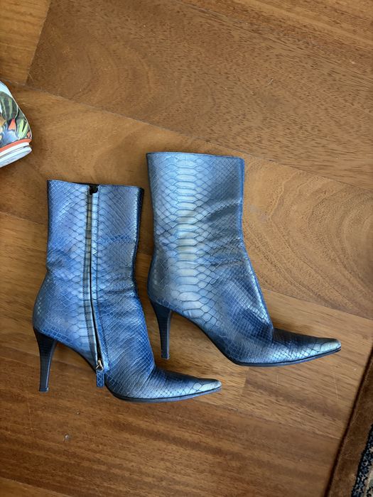 сапоги escada оригінал крокодил