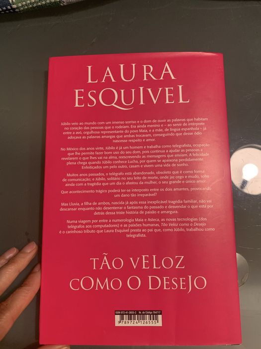 Pack 2 livros :1-“Tão Veloz Como o Desejo” 2-Livro “ Virada do Avesso”