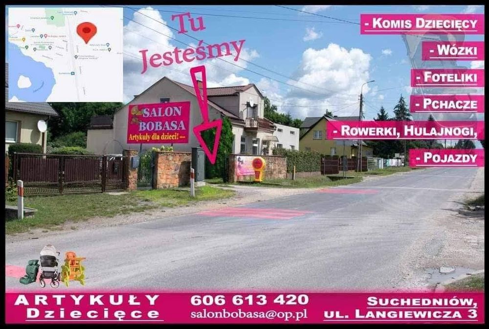 Nowe krzesełko do karmienia, Salon Bobasa Suchedniów Langiewicza 3