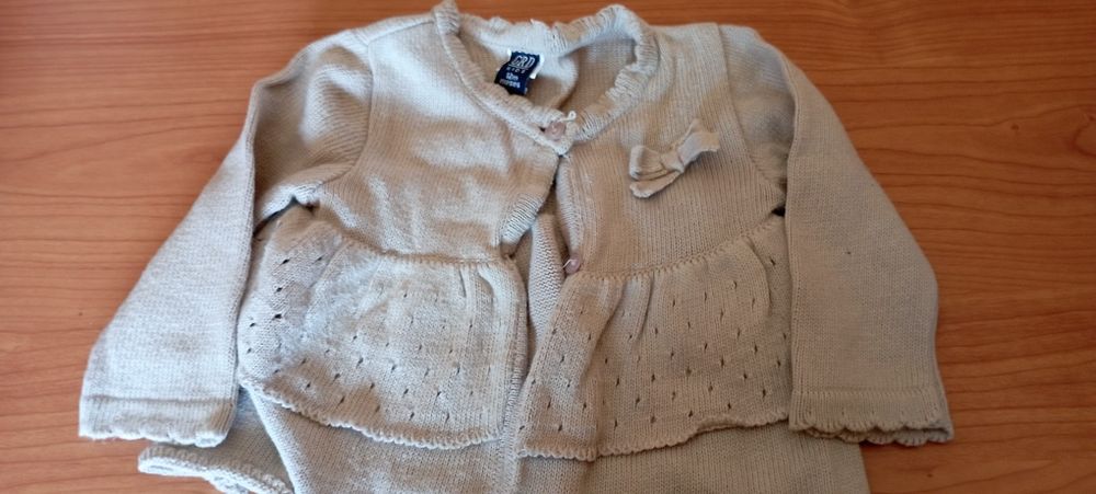 Casaco malha para bebé