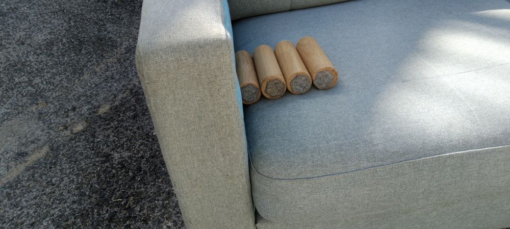IKEA Landskrona em tecido Gunnared verde claro - veja alerta abaixo