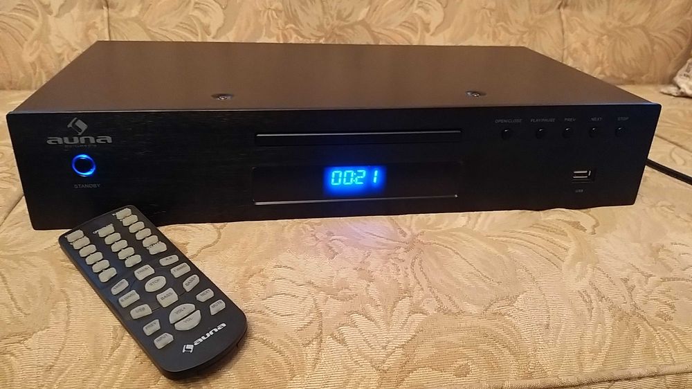 leitor CDs Auna AV2-CD509 Com USB Leitor de CD Hi-Fi