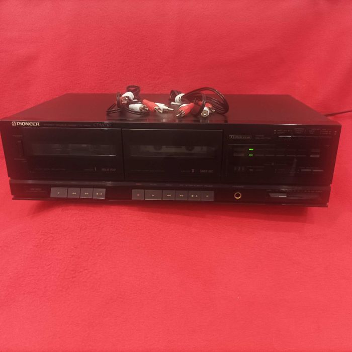 Leitor e Gravador de Cassetes CT-W310 -Vintage