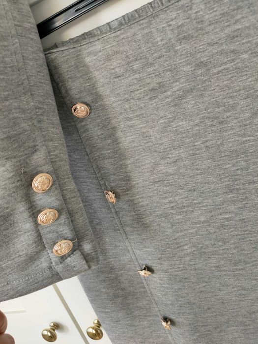 Super  garsonka marynarka i spódnica wiskoza 38 40 M L