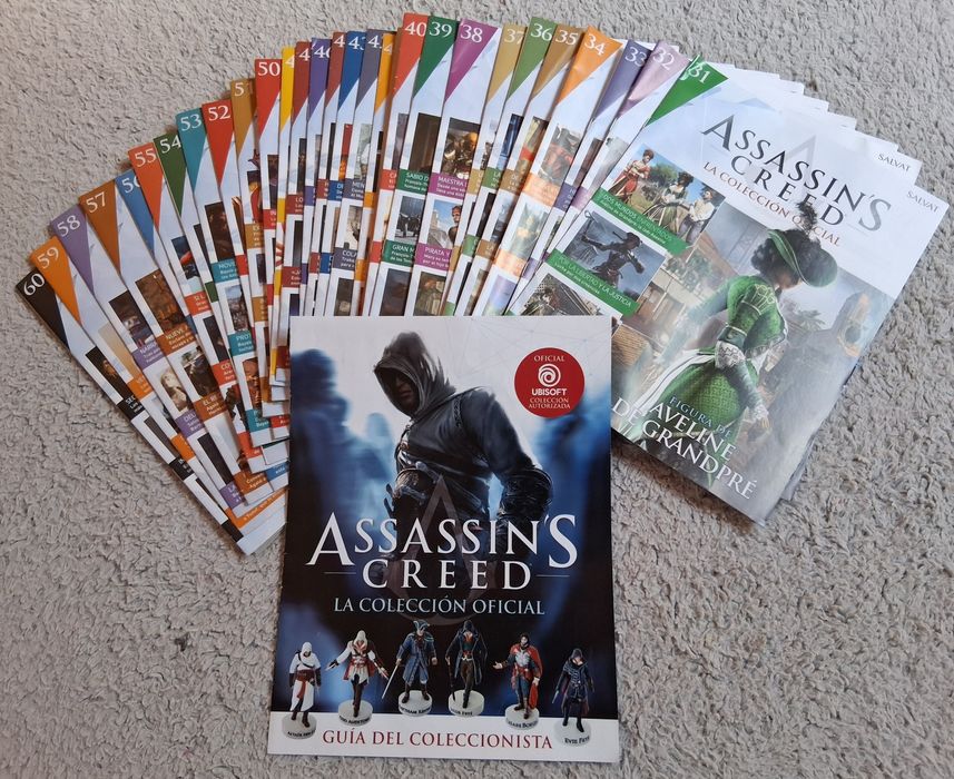 Assassins Creed, coleção oficial, n'. 1-60