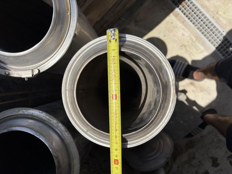 Tubagens para salamandra 125 mm com revestimento
