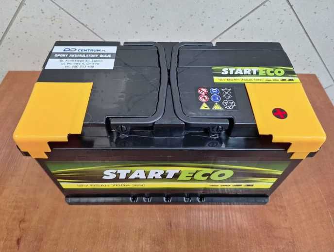 Lublin - Nowy akumulator StartEco 80Ah 85Ah 800A 12V