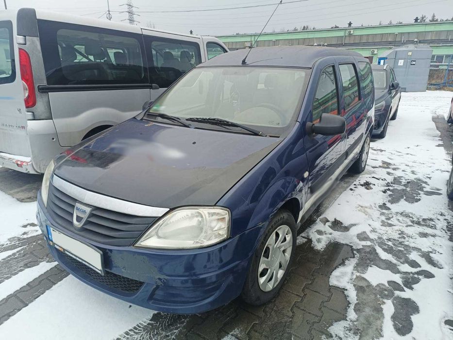Dacia Logan MCV 1.2 + LPG 2016 r. uszkodzony silnik