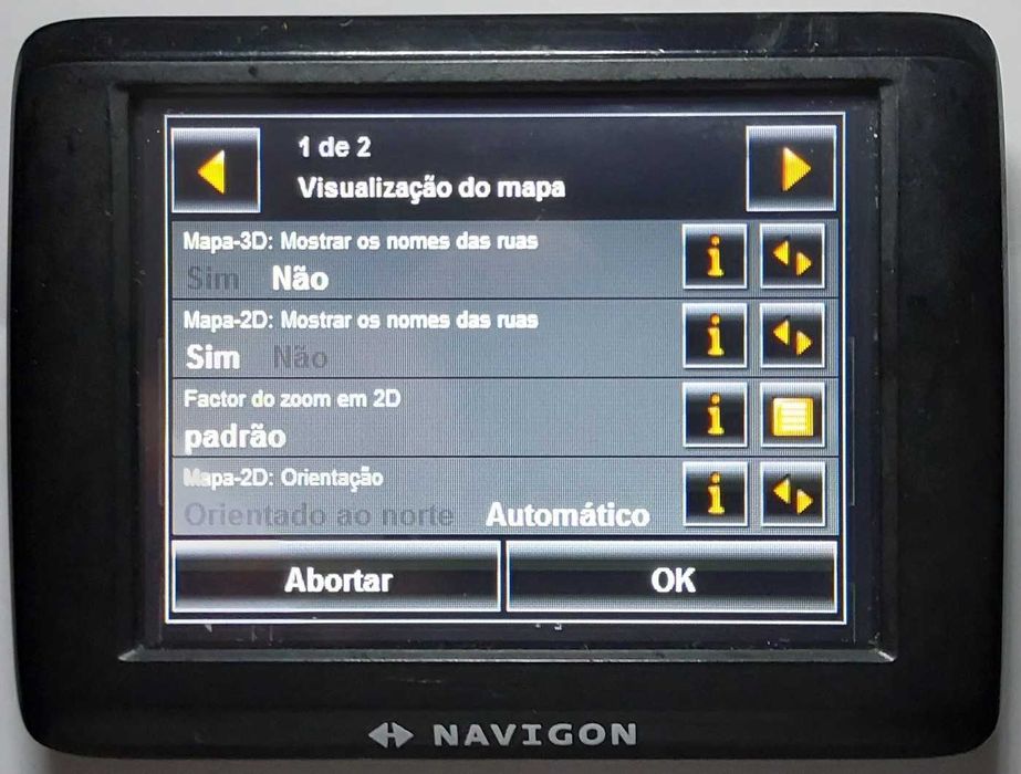 GPS Navigon Primo - Com Carregador (Auto)