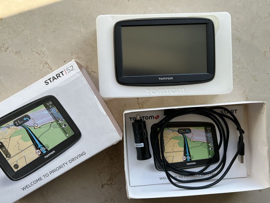 GPS TomTom Start 52 Europa | Incl. Caixa e Acessórios