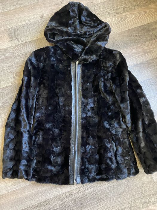 Норковый полушубок