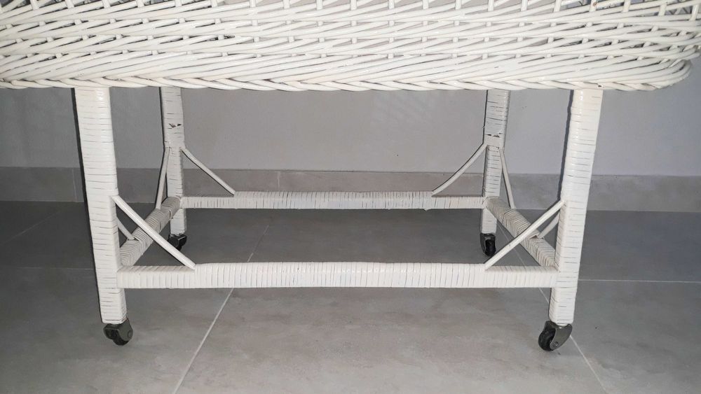 Berço em verga branco