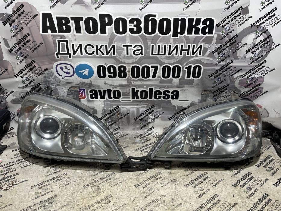 Фари Mercedes w163 Фари Мерседес МЛ-163 1998-2005 Лампи
