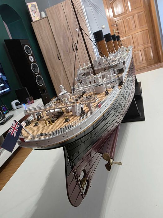 Titanic model z kolekcji Hachette złożony