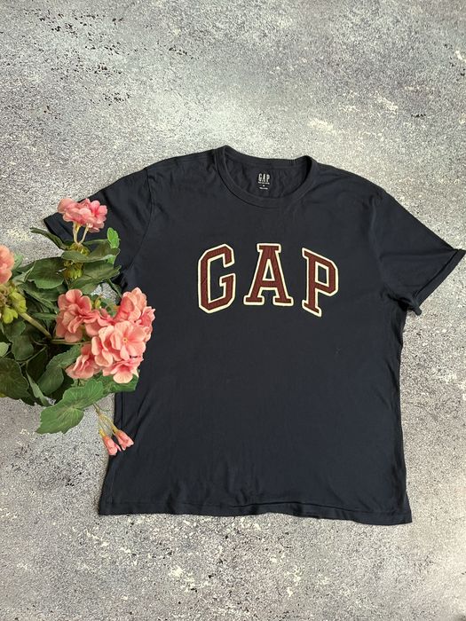 Синя преміальна футболка чоловіча Gap (Оригінал)