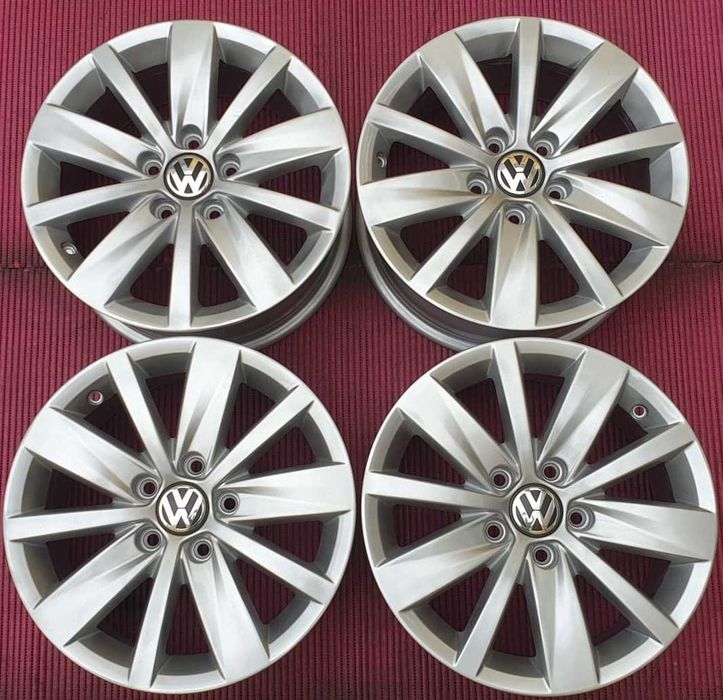 4305-Jantes 16 5x112 Originais VW Golf, Tiguan, Passat, Caddy, etc.