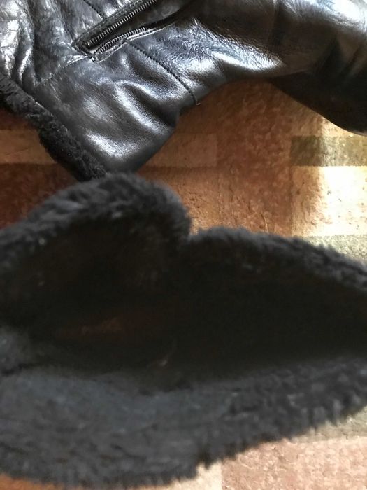 Kozaczki ocieplane krótkie czarne