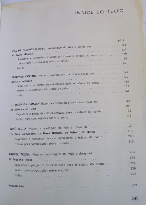 Antologia de lendas, narrativas e contos, do antigo 2° e 3° ciclos