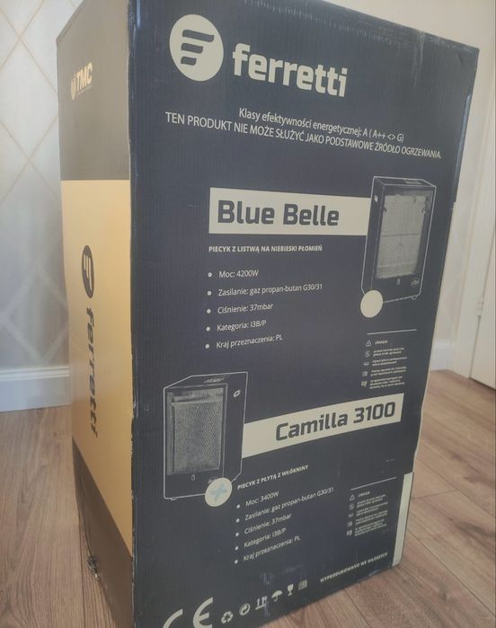 Газовий обігрівач Ferretti Blue Belle / Camilla 3100 (новий)