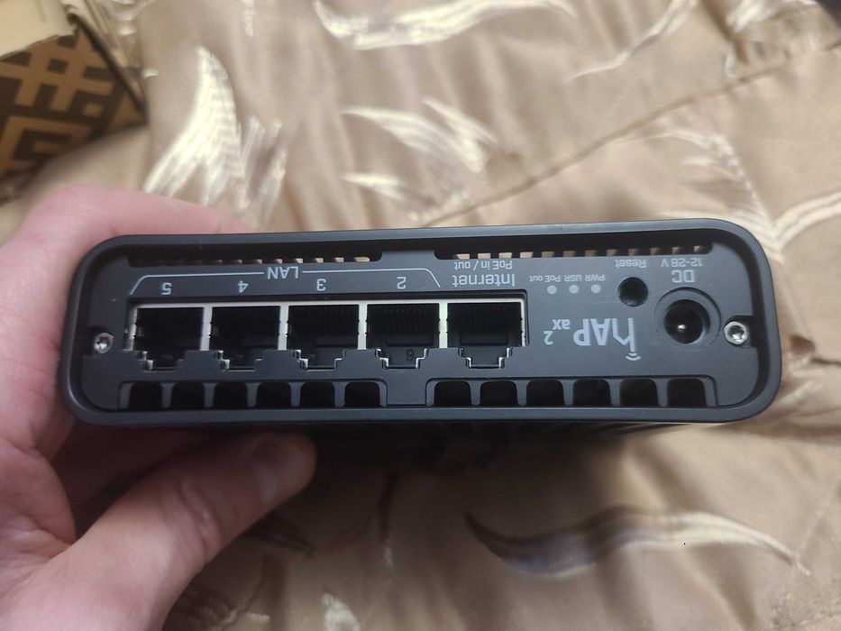 Mikrotik hAP ax2 (C52iG-5HaxD2HaxD-TC) Неробочий!