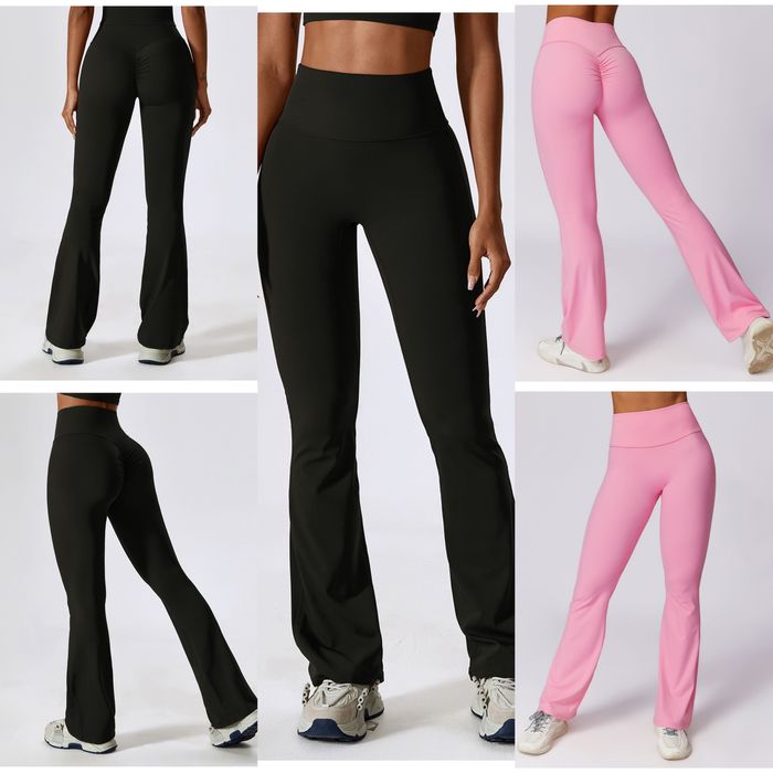 Лосини кльош спортивні з ефектом push up  S/ М, М/Л