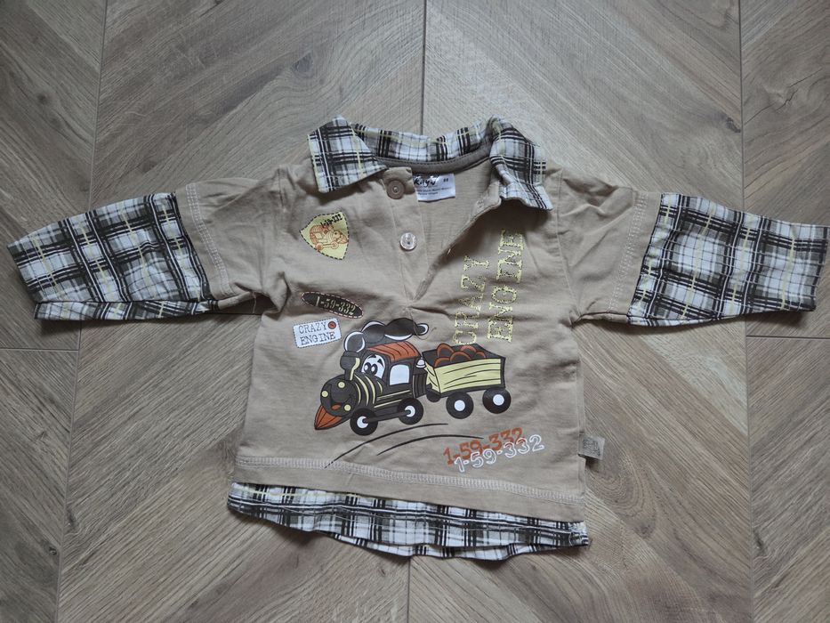 2 koszulę niemowlęca rozm 68